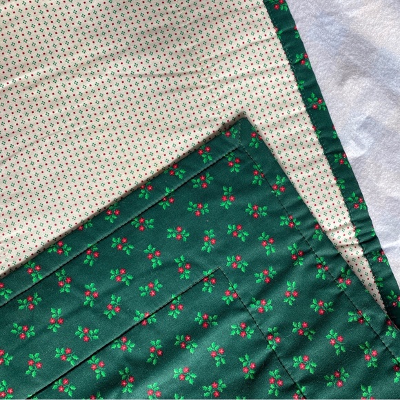 Vintage set of 6 luncheon napkins with matching table runner- Christmas - Picture 8 of 8